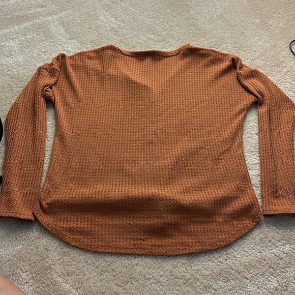 Waffle print sweater - Picture 2 of 2